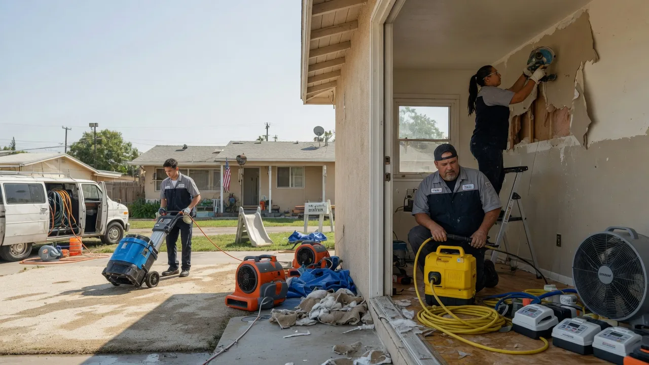 Water Damage Restoration in Gustine, TX near me